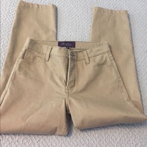 EUC NYDJ Size 2P Khaki/Beige/Tan Pants/Jeans